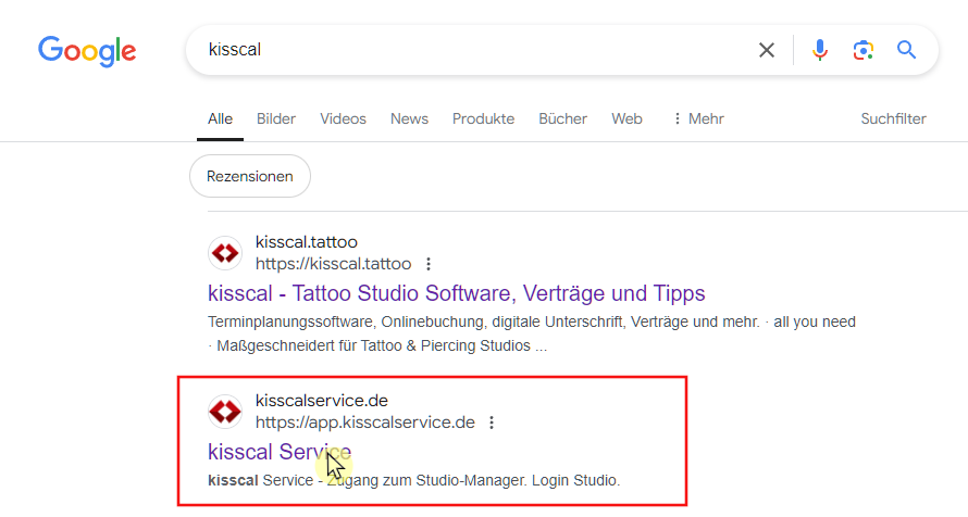 Umstellung auf das neue kissSign (Html-Formulare) - kisscal.tattoo