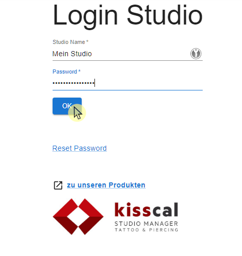 Umstellung auf das neue kissSign (Html-Formulare) - kisscal.tattoo